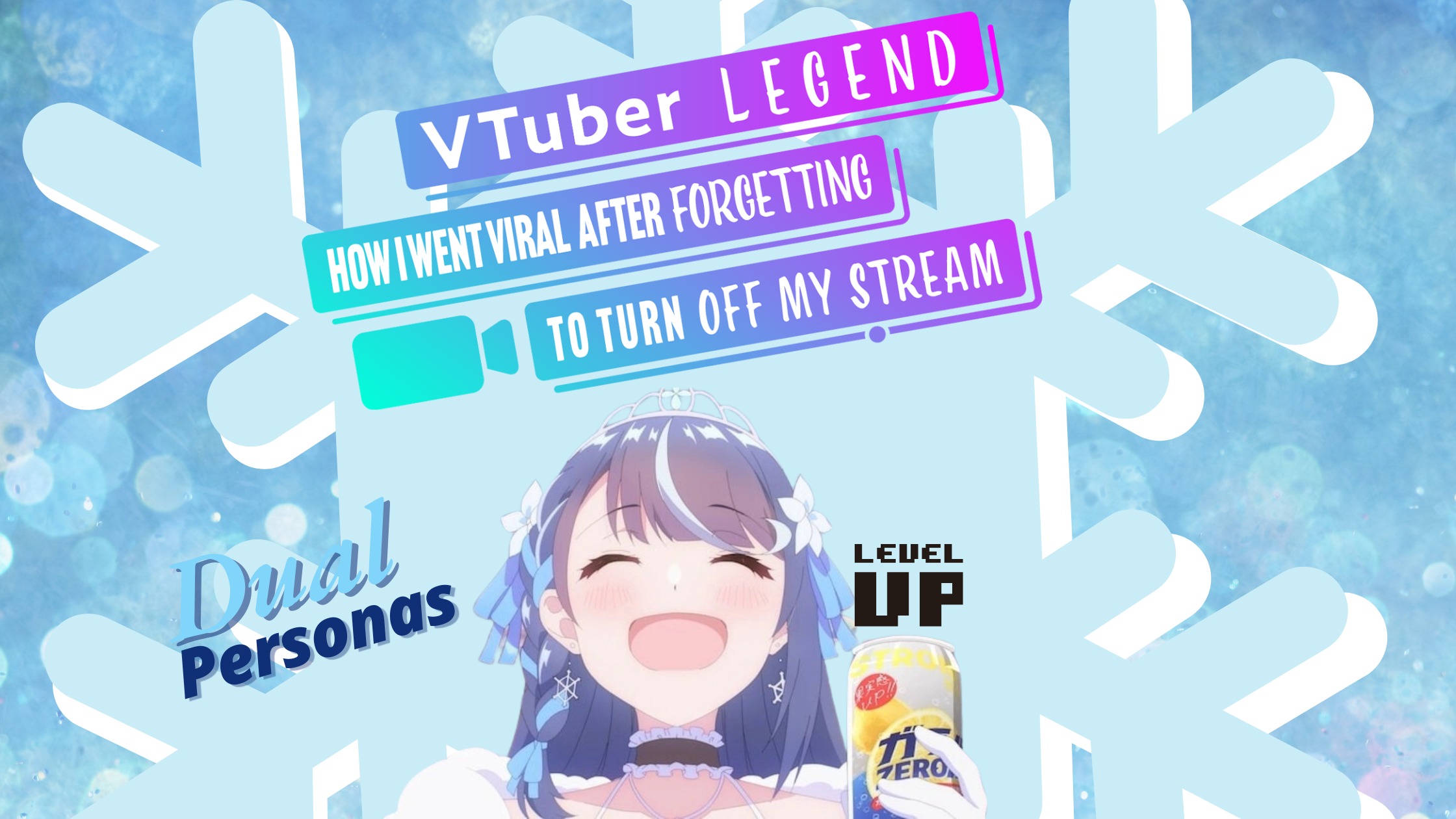 Dual Personas – Vtuber Legend How I Went Viral after Forgetting to Turn Off My Stream